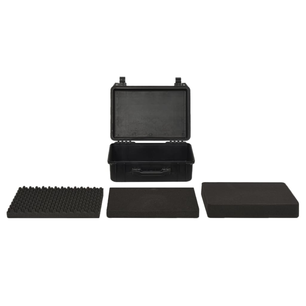 Vidaxl FlightCase Portable 47x36x18 cm pp noir