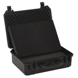 Vidaxl FlightCase Portable 47x36x18 cm pp sort