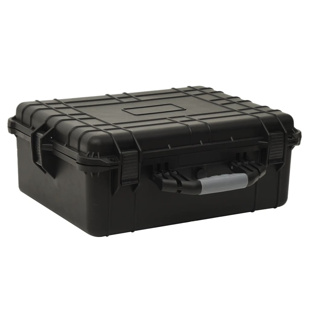 Vidaxl FlightCase Portable 55x43x21 cm pp sort