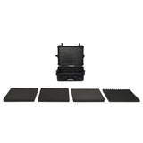 Vidaxl FlightCase portatile 55x43x21 cm pp nero