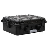 Vidaxl Flightcase prenosni 52x40x19 cm pp črna