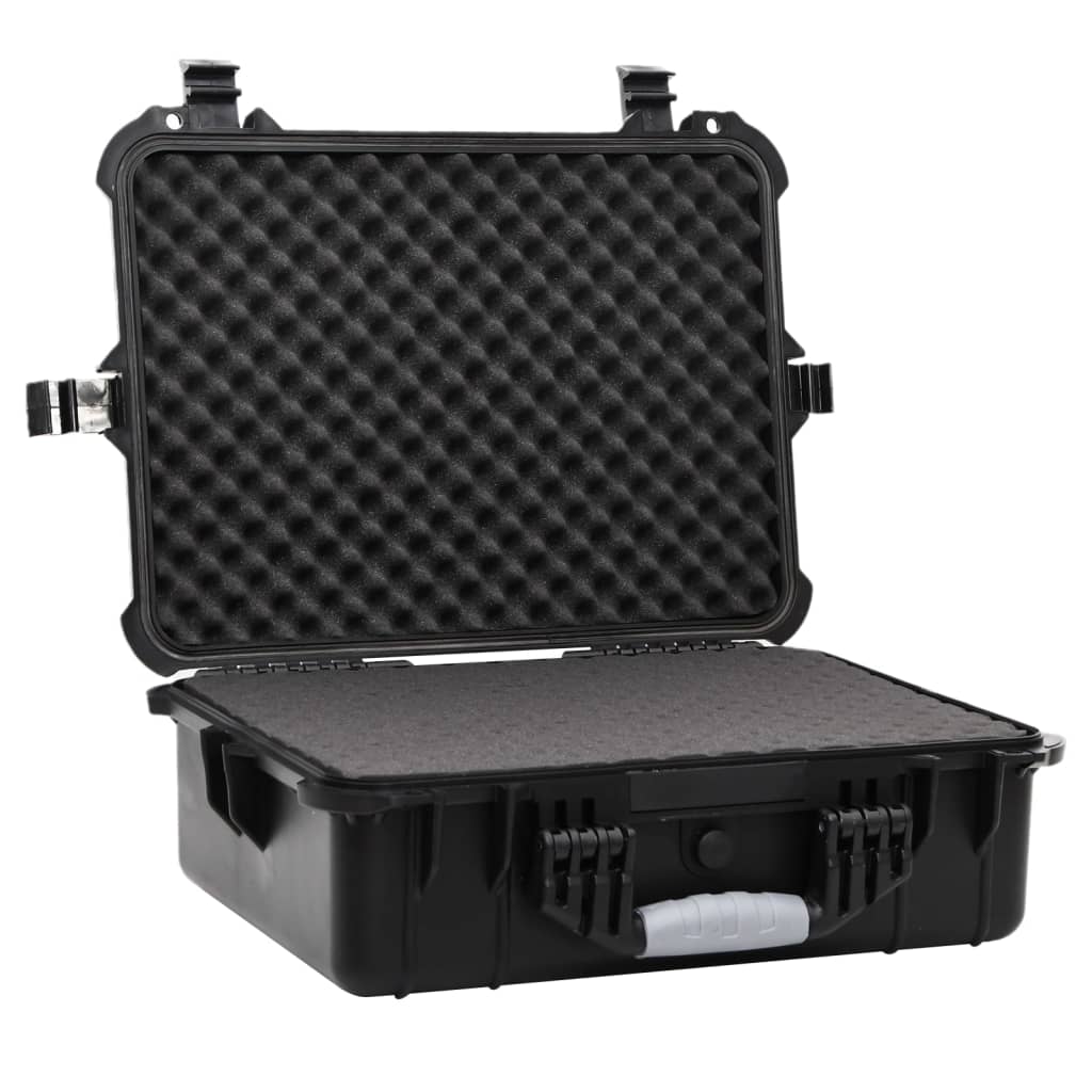 Vidaxl Flightcase prenosni 52x40x19 cm pp črna