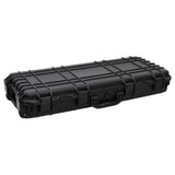 Vidaxl Flightcase on Wheels 96x42x16 cm pp negro