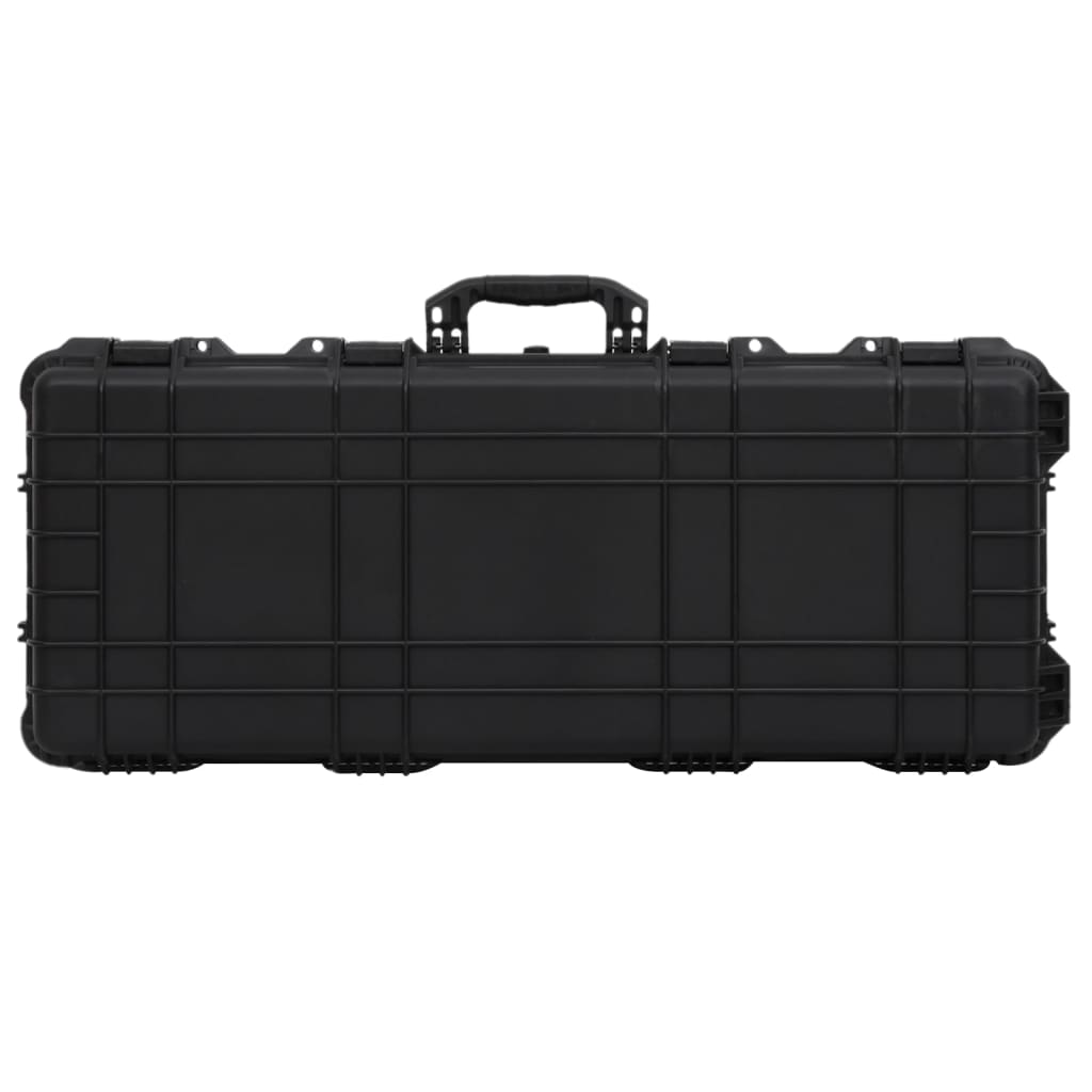 Vidaxl FlightCase sur roues 96x42x16 cm pp noir