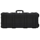 Vidaxl Flightcase on Wheels 96x42x16 cm pp negro