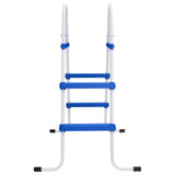 Vidaxl Swimming pool ladder 84 cm blue and white