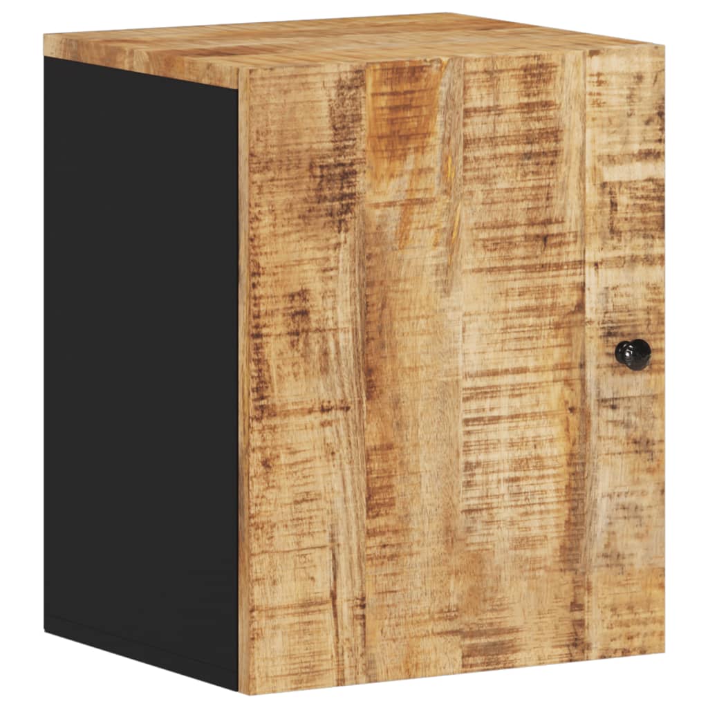 Vidaxl badkamerwandkast 38x33x48 cm massief mangohout