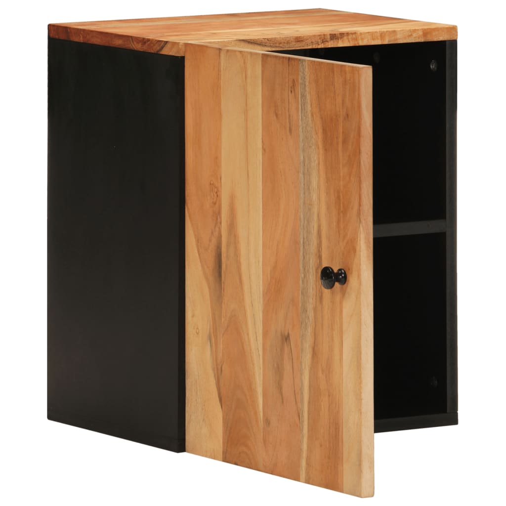 Vidaxl badkamerwandkast 38x33x48 cm massief acaciahout