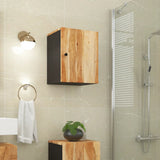 Vidaxl badkamerwandkast 38x33x48 cm massief acaciahout