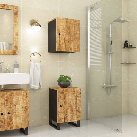 Vidaxl badkamerkast 38x33x58 cm massief mangohout