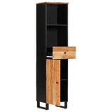 Vidaxl badkamerwandkast 38x33x160 cm massief acaciahout