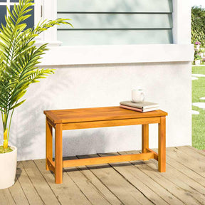 Vidaxl tuinbank 80x35x45 cm massief acaciahout