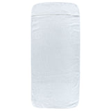 Vidaxl strandhanddoeken 2 st 400 g m² 60x135 cm stof wit