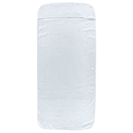 Vidaxl strandhanddoeken 2 st 400 g m² 60x135 cm stof wit