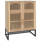 Vidaxl dressoir 60x30x75 cm bewerkt hout