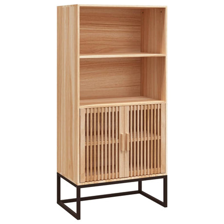 Vidaxl hoge kast 60x35x125 cm bewerkt hout