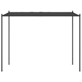 Vidaxl Arbor 3x3 m 180 g m² tkanine in jeklene antracite -Racite