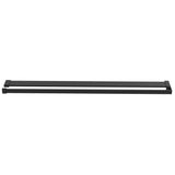 Vidaxl doucheschap voor inloopdouchewand 100 cm aluminium zwart