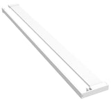 Vidaxl Walkschep pour la promenade -in Mur de douche 115 cm en aluminium blanc