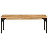 Vidaxl salontafel 100x55x35 cm massief mangohout