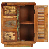 Vidaxl dressoir met 3 lades 55x30x70 cm massief gerecycled hout