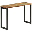 Vidaxl wandtafel 110x35x75 cm massief gerecycled hout