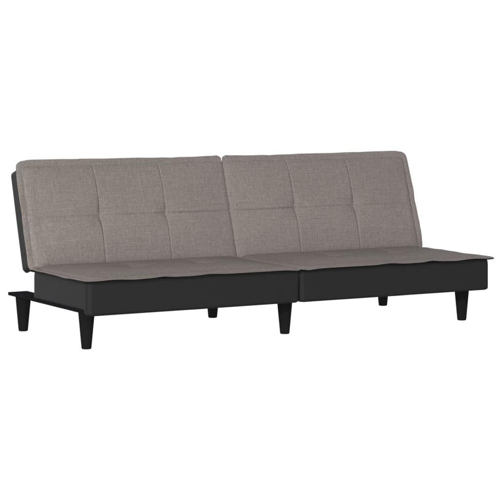 Vidaxl slaapbank stof taupe