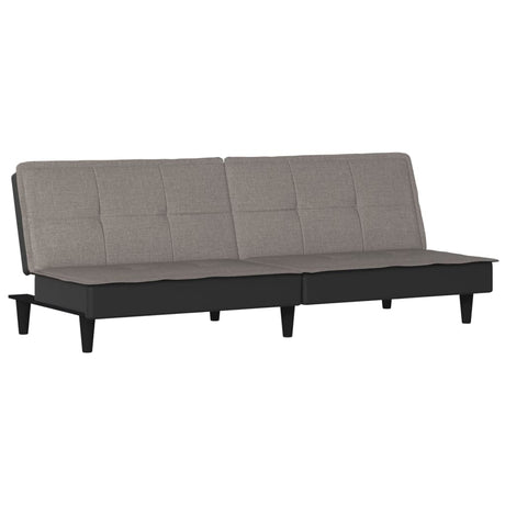 Vidaxl slaapbank stof taupe