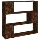 Vidaxl boekenkast kamerscherm 100x24x94 cm gerookt eikenkleurig