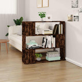 Vidaxl boekenkast kamerscherm 100x24x94 cm gerookt eikenkleurig
