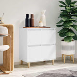 Vidaxl dressoir 60x35x70 cm bewerkt hout wit
