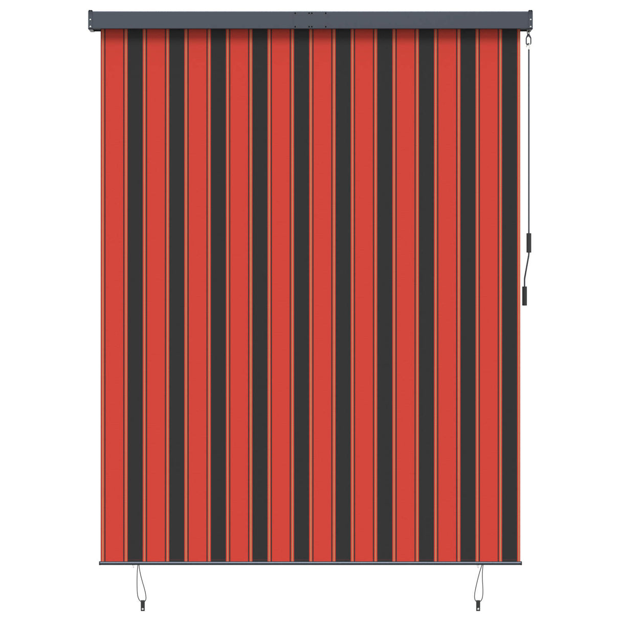 Vidaxl rolgordijn oranje en bruin 200 x 250 cm stof en aluminium