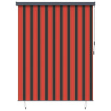 Vidaxl rolgordijn oranje en bruin 200 x 250 cm stof en aluminium