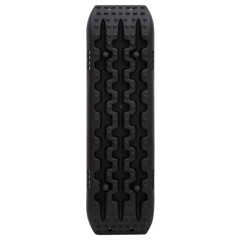 Vidaxl Gripplates 2 ST 106x30.5x7 CM Nylon Negro