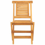 Vidaxl klapstoelen, 4 stuks, 47x63x90 cm, massief teakhout