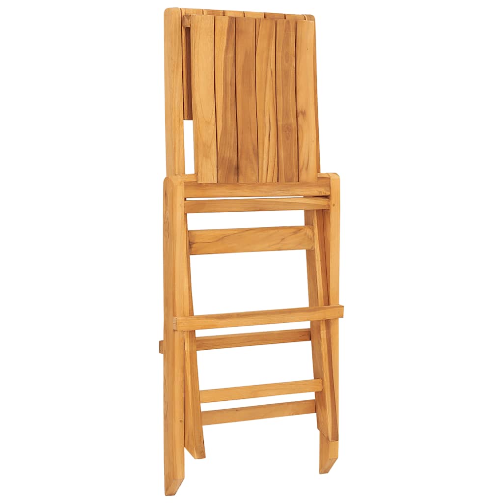 Vidaxl klapstoelen, 4 stuks, 47x62x90 cm, massief teakhout