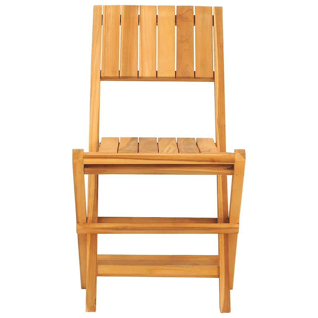 Vidaxl klapstoelen, 4 stuks, 47x62x90 cm, massief teakhout