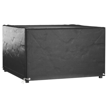 Vidaxl tuinmeubelhoezen 2 st 8 ogen vierkant 125x125x75 cm