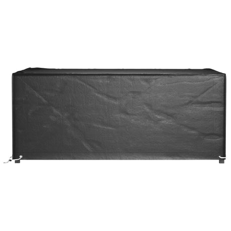 Vidaxl tuinmeubelhoezen 2 st 8 oogjes rechthoekig 180x122x75 cm