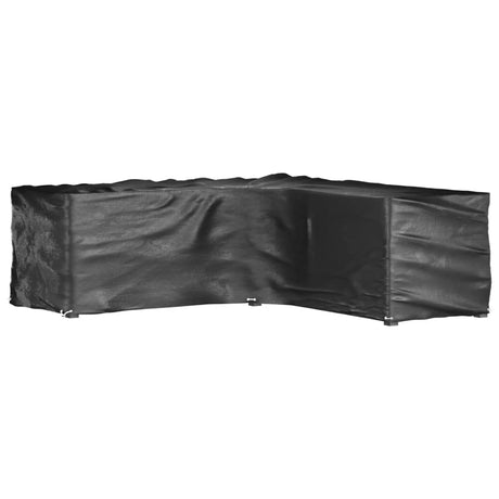Vidaxl tuinmeubelhoezen l-vormig 2 st 16 oogjes 285x285x90 cm