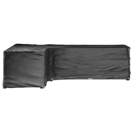 Vidaxl tuinmeubelhoezen l-vormig 2 st 18 oogjes 220x285x80 cm