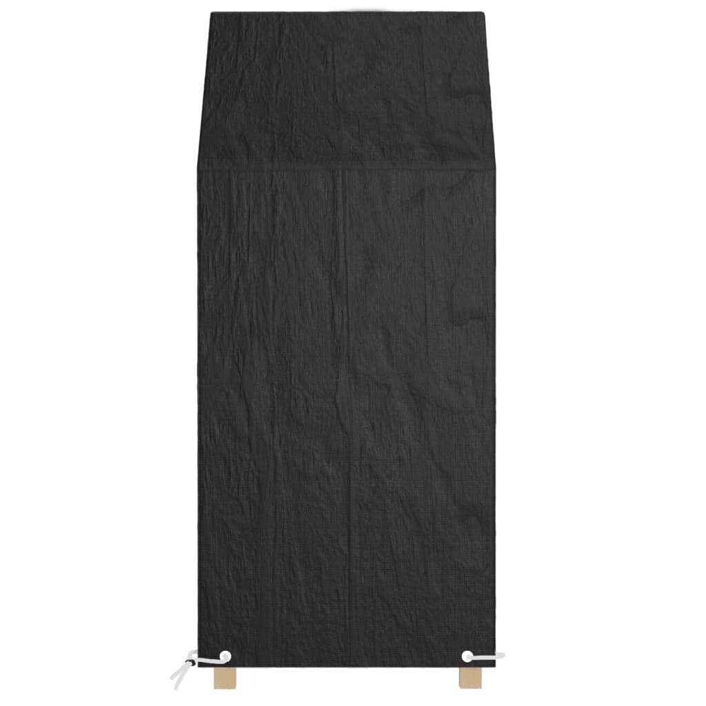 Vidaxl tuinstoelhoezen 2 st met 8 oogjes 65x65x110 150 cm polyetheen