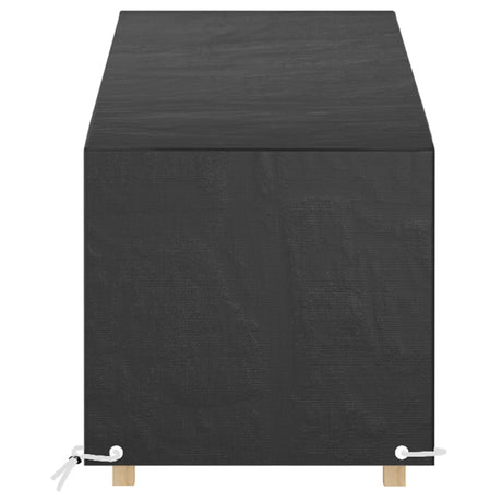 Vidaxl ligbedhoezen 2 st met 12 oogjes 205x75x40 70 cm polyetheen