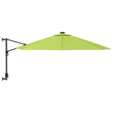 Vidaxl Wall Parasol 290 cm Apple Green