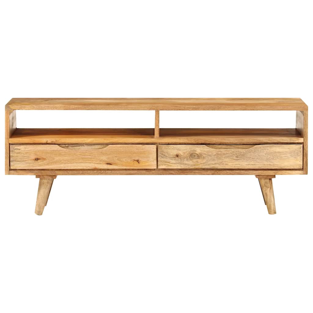 Vidaxl tv-meubel 110x30x41 cm massief mangohout