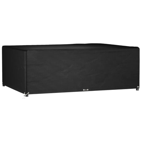 Vidaxl tuinmeubelhoes met 12 oogjes rechthoekig 240x180x80 cm