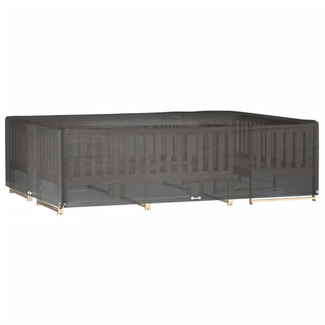 Vidaxl tuinmeubelhoes met 16 oogjes rechthoekig 300x200x75 cm