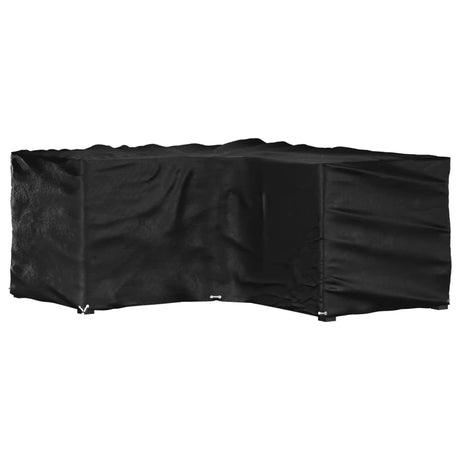 Vidaxl tuinmeubelhoezen met 16 oogjes l-vormig 215x215x90 cm