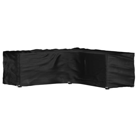 Vidaxl tuinmeubelhoezen met 16 oogjes l-vormig 285x285x90 cm