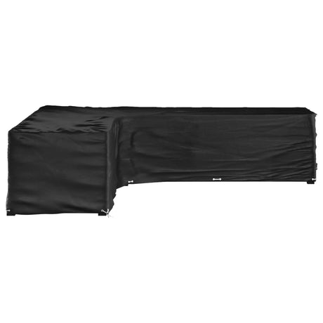Vidaxl tuinmeubelhoezen met 20 oogjes l-vormig 300x300x70 cm